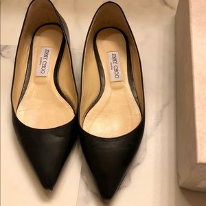 Jimmy Choo Romy Black Flats 39.5